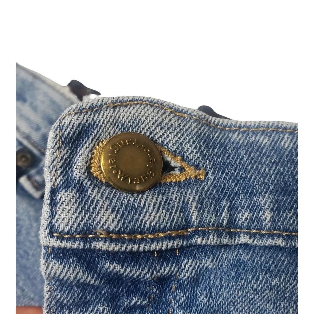 Wrangler Hero Mens 38x30 Regular Fit Straight Leg Comfort Waist Jeans Blue Wash
